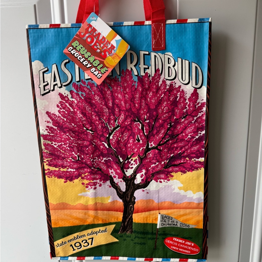 TJ’s Oklahoma's reusable grocery Tote Bag - Picture 2 of 5